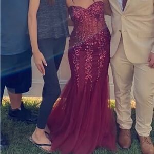 Red Jovani Prom Dress